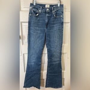 Citizens Of Humanity Medium Blue Flare Jeans